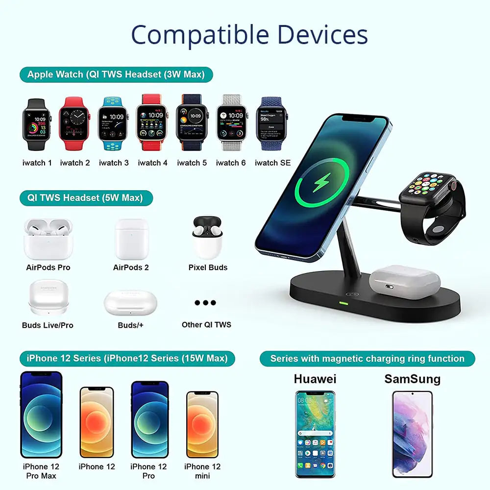 3 in 1 Wireless Charger Stand