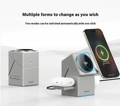 Magnetic Touch Rotating Wireless Charger