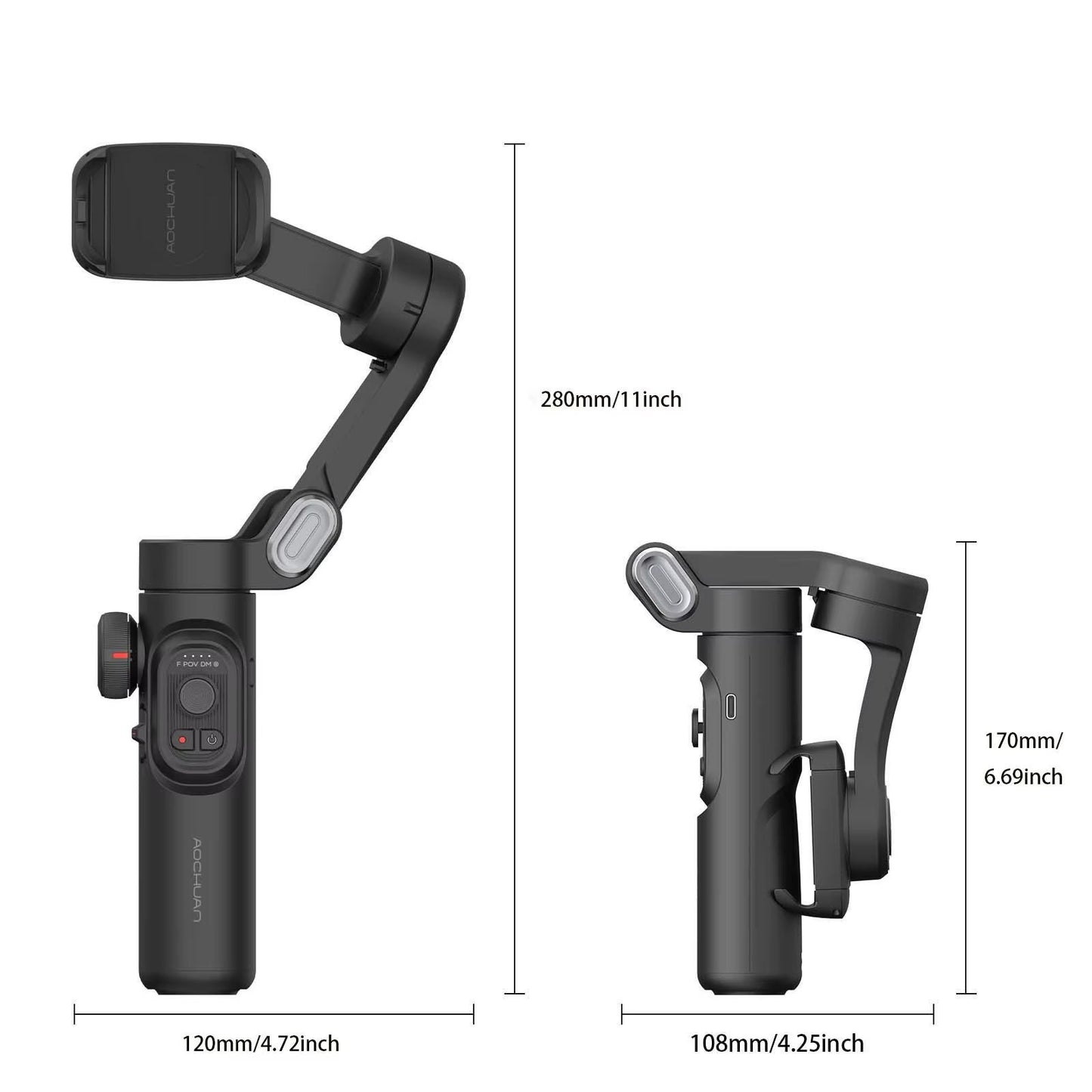 Handheld 3-Axis Phone Gimbal